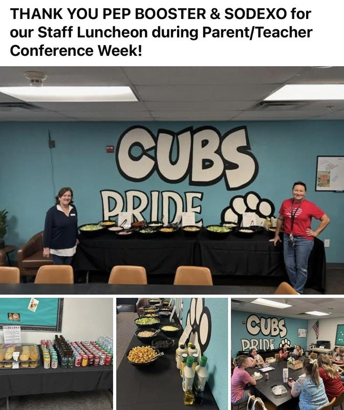 Thank you PEP Booster and Sodexo for spoiling our staff!