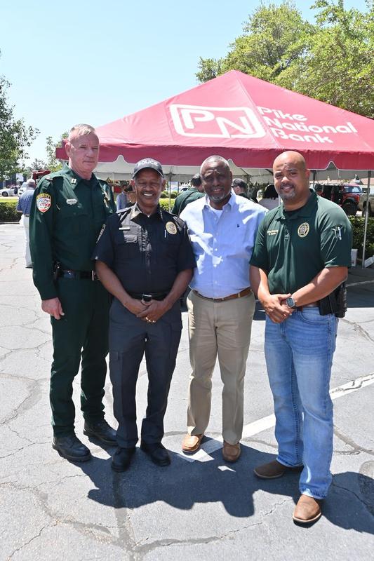 Pike County Sheriff’s Office Chief Damian Gatlin, along with members of the Sheriff’s Office team, attended the Lineman and First Responders Appreciation Luncheon held at the main branch of Pike National Bank