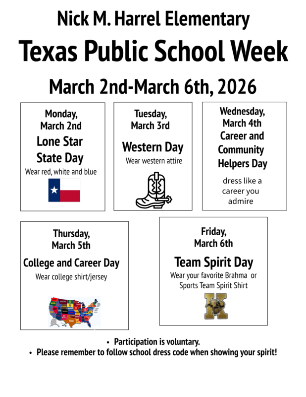 Texas Public School Week