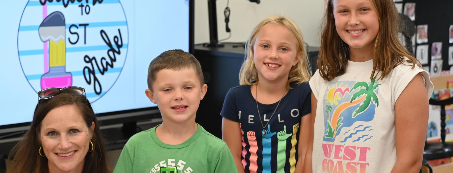 Families attend back-to-school night activities
