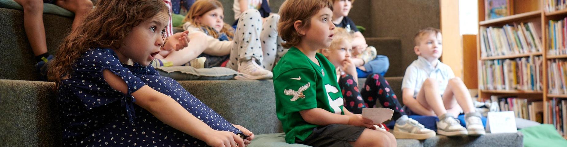 Kindergarten in library