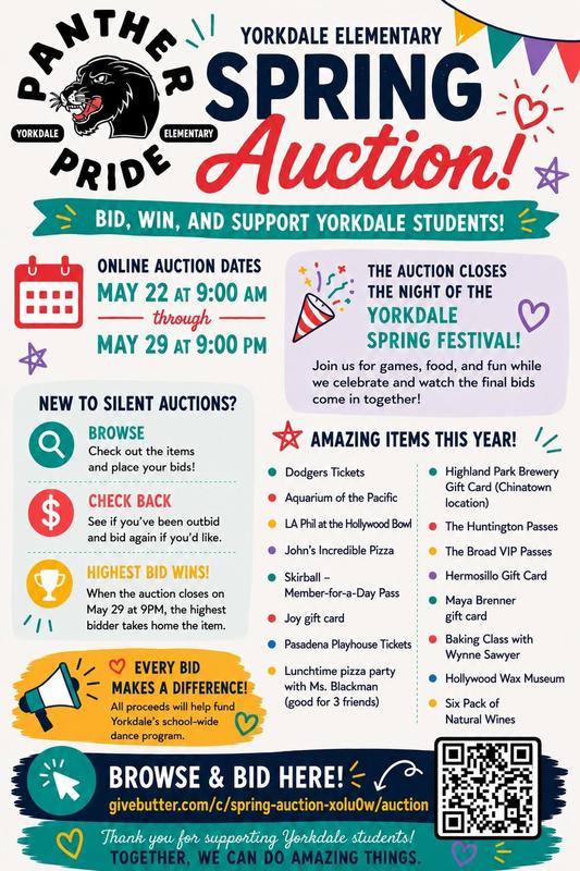 AOY Silent Auction Flyer