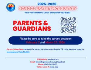 SES Survey flyer