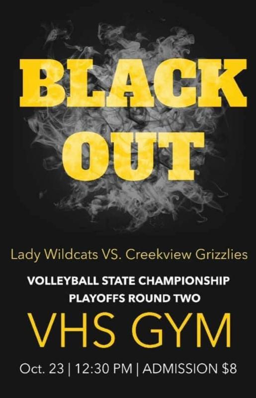 VHS Volleyball Round 2 of State Tournament