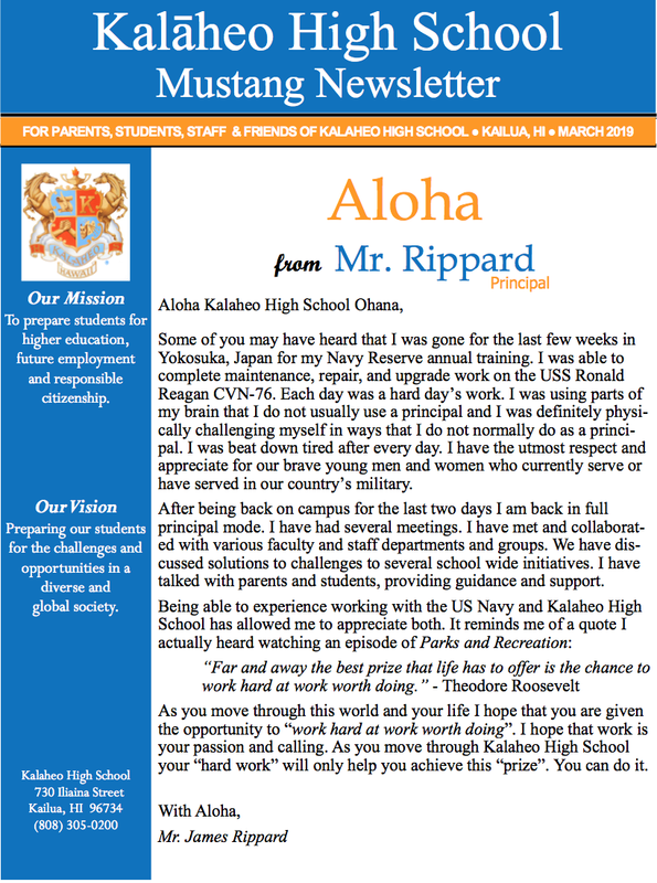 March Newsletter! Featured Photo