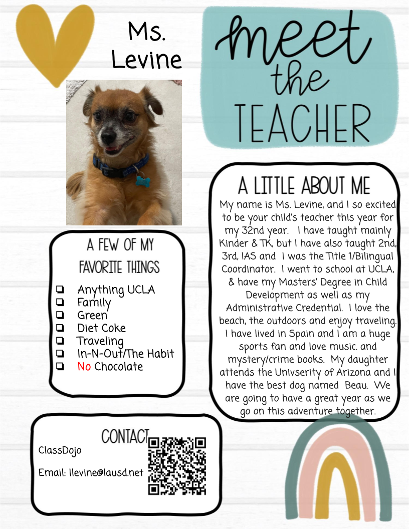 Ms. Levine