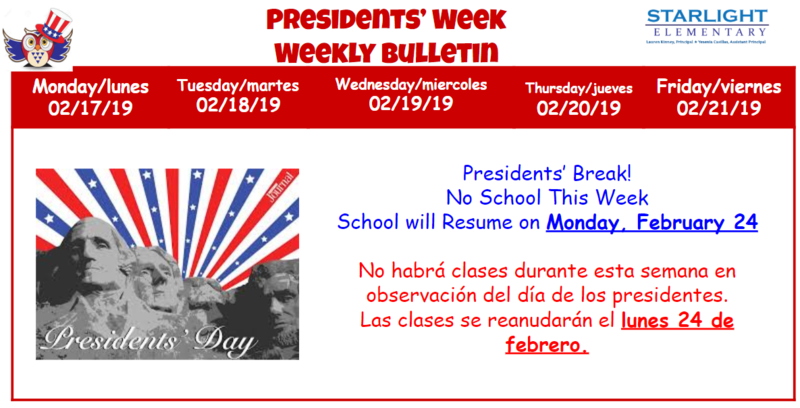 Presidents' Week
