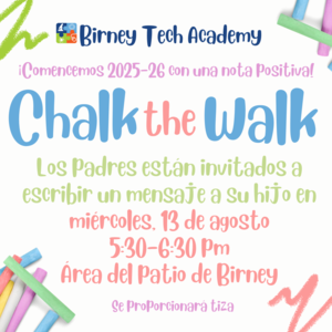 chalk the walk