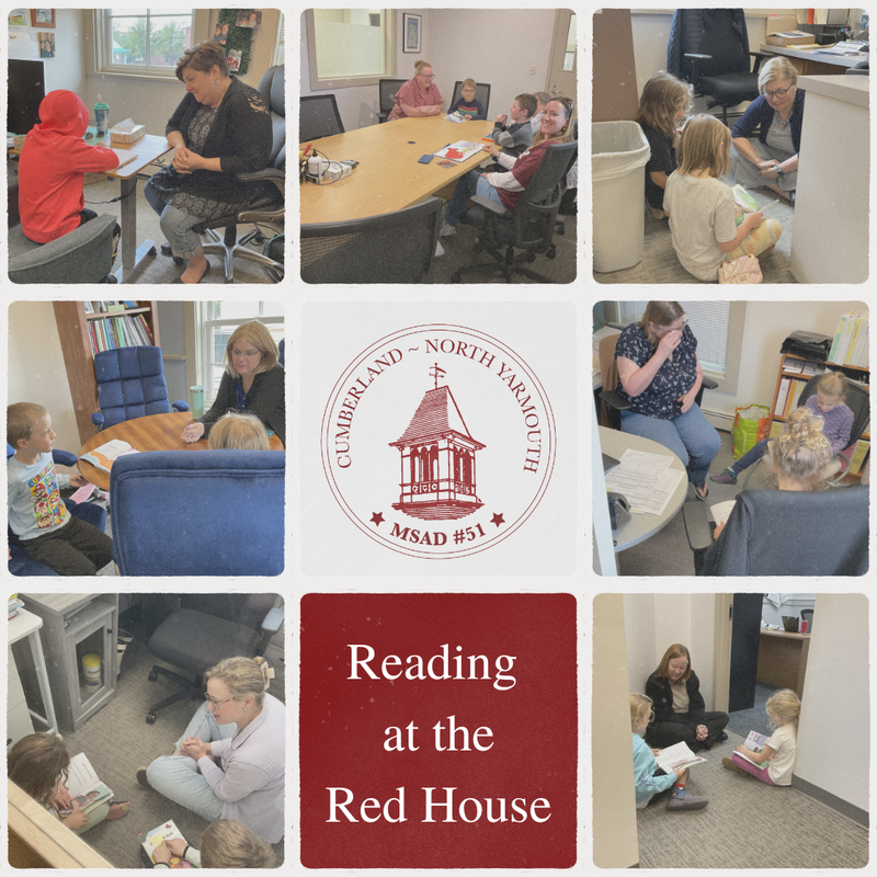 district staff welcomed a kindergarten class in from MIW to read to them