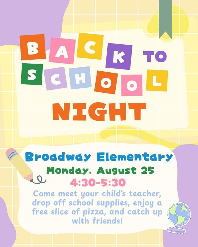Back to School Night