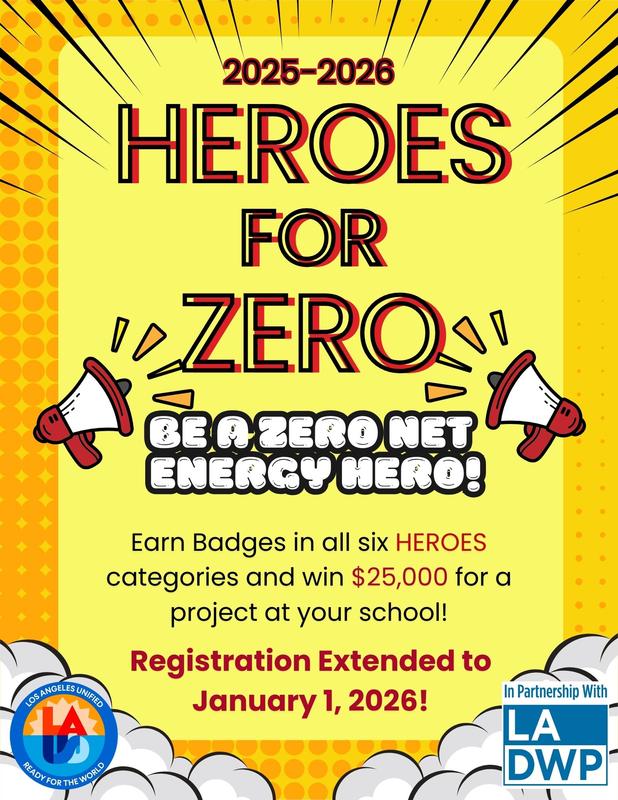 HEROES For Zero Contest Register by January 1, 2026