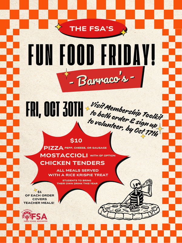 Barraco's Fun Food - Order by Oct 17 Featured Photo