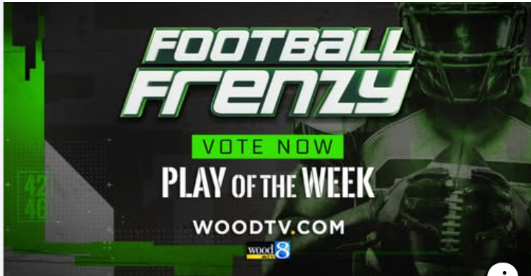WOOD TV 8 Football Frenzy Play of the Week