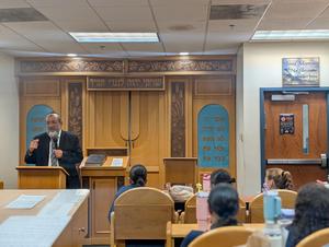 Rabbi Koshekerman speaks to MSG