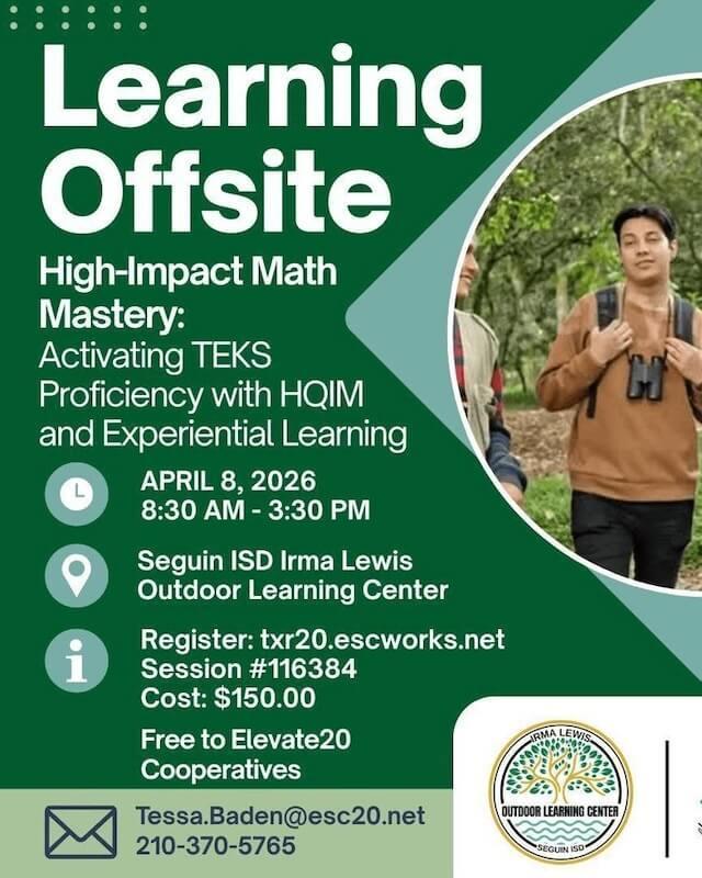 High-Impact Math Mastery: Activating TEKS Proficiency with HQIM and Experiential Learning