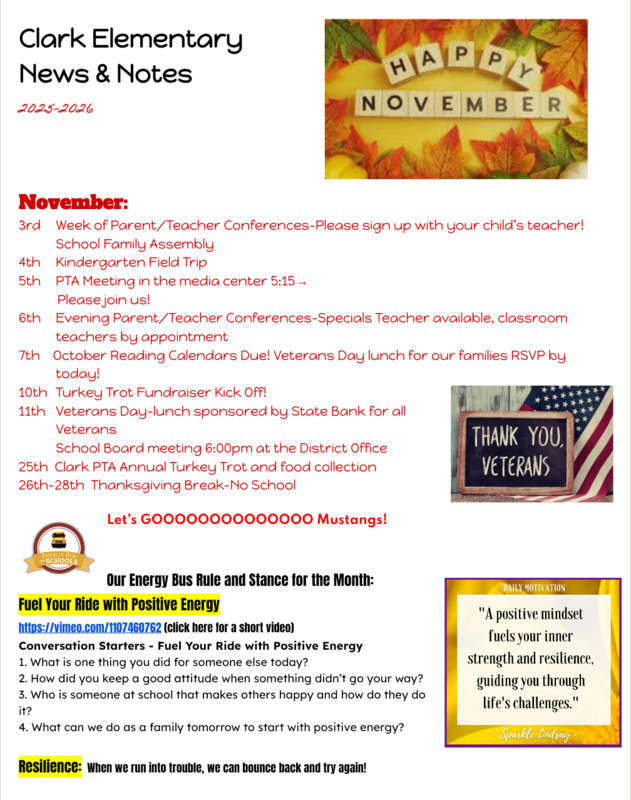 November Newsletter