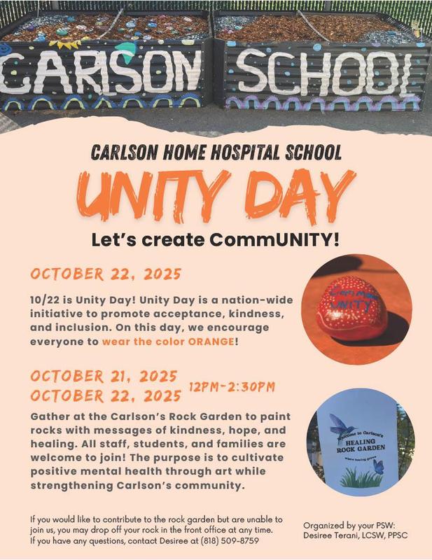 Unity day flyer