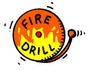 Fire Drill Clipart