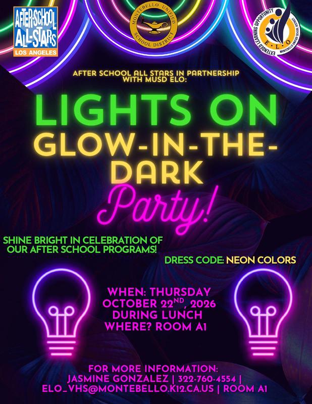 Glow in the Dark Party