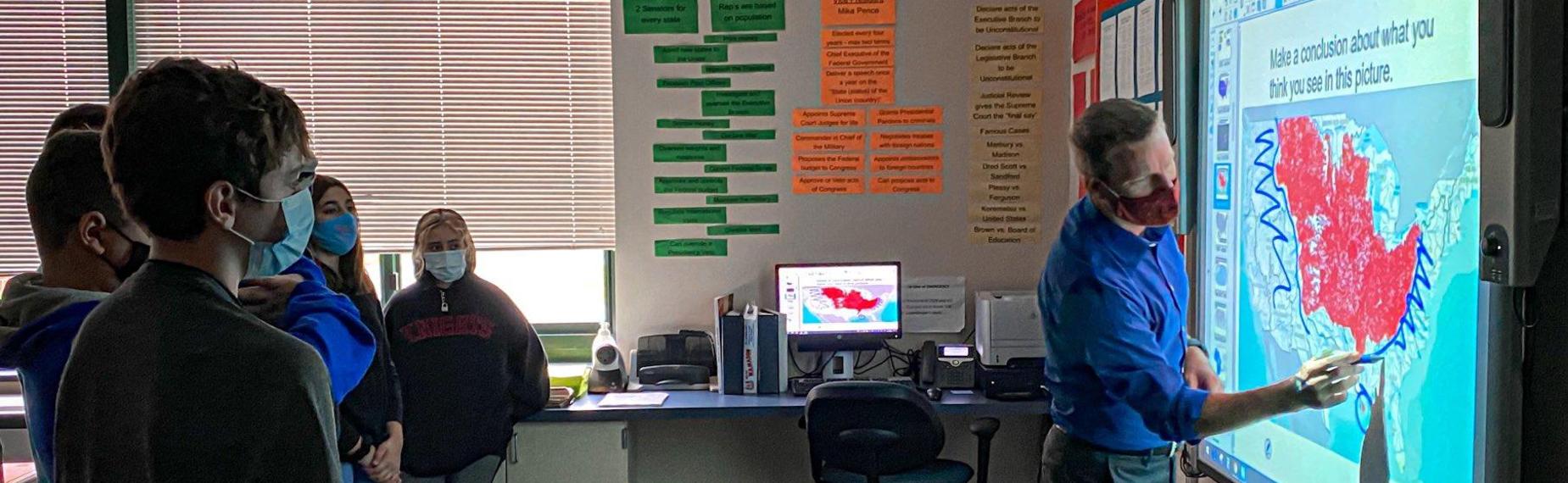 Social studies with Mr. Laitenberger