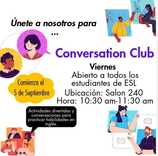 Conversation Club Fridays