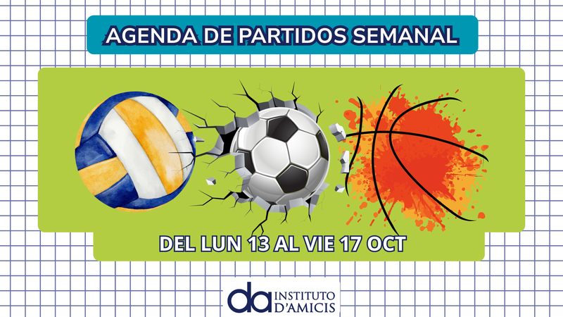 Calendario de Partidos Semanales Featured Photo