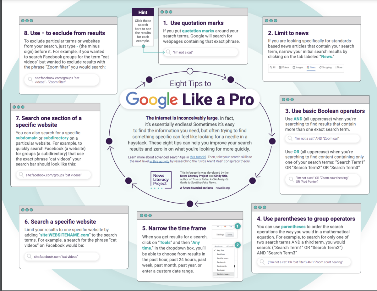 8 Google Search Tips