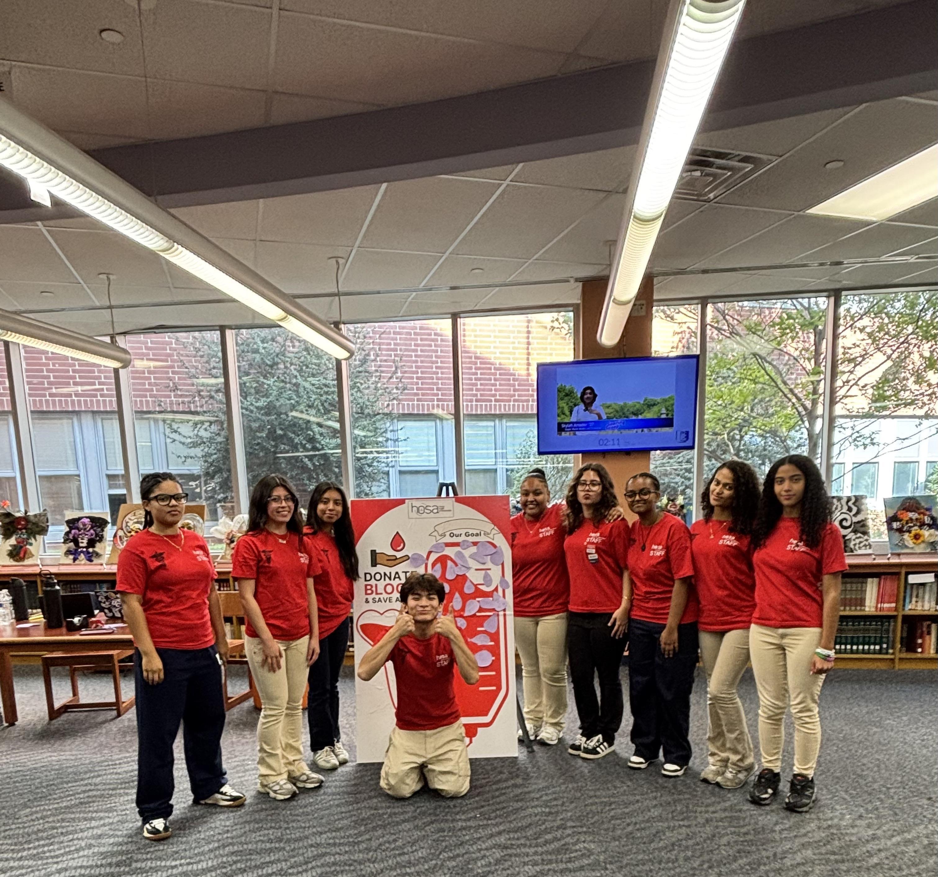 HOSA Blood Drive at Union City High School