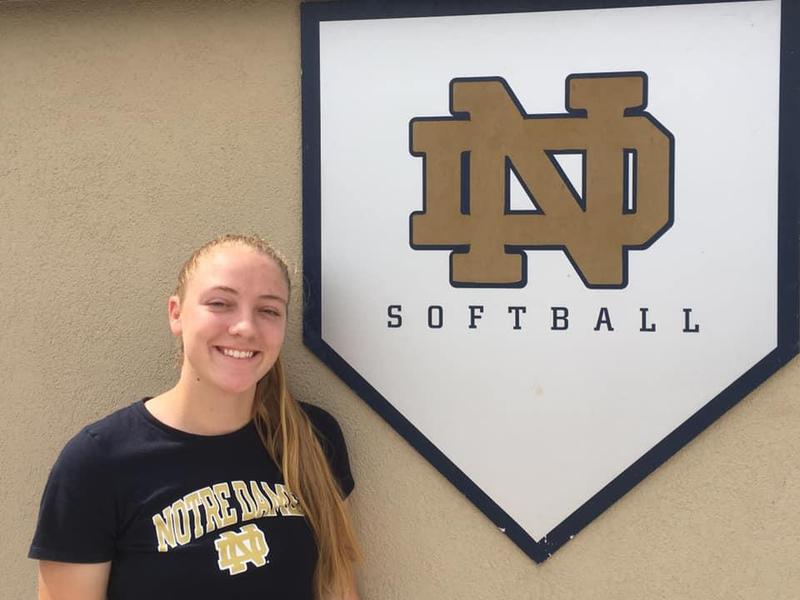 Bryn Boznanski will play softball for Notre Dame Featured Photo
