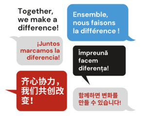 together we make a difference