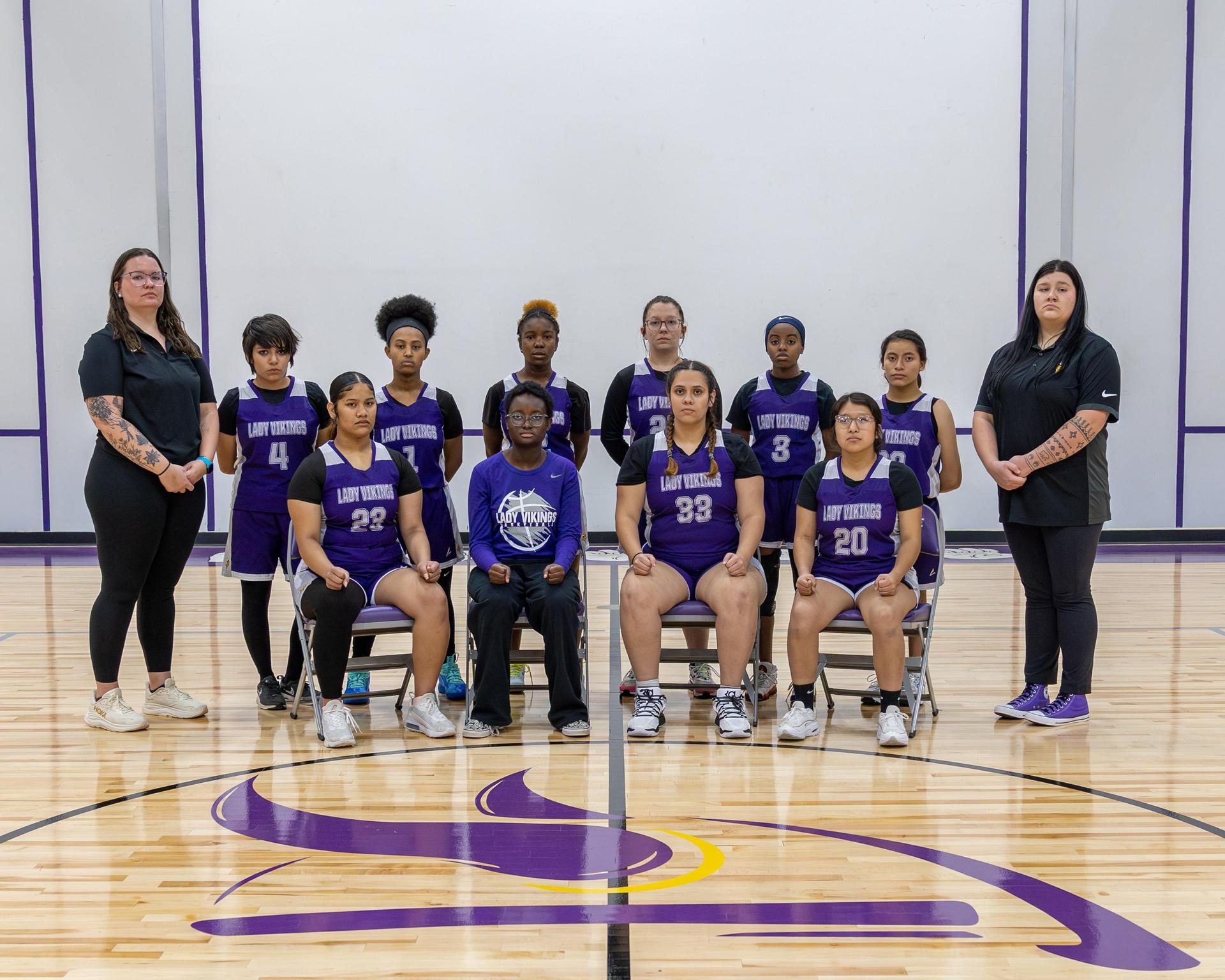 Lady Vikings team picture