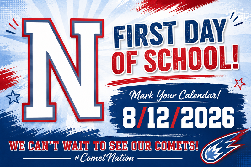 First Day of School Announcement