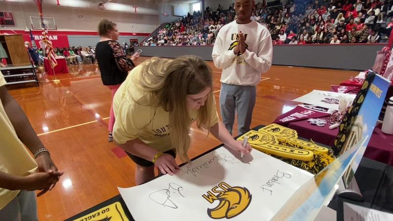 Northeast High School Decision Day USM Graduates Signing