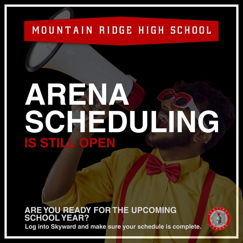 Check Skyward immediately to ensure your schedule is complete for the upcoming school year.