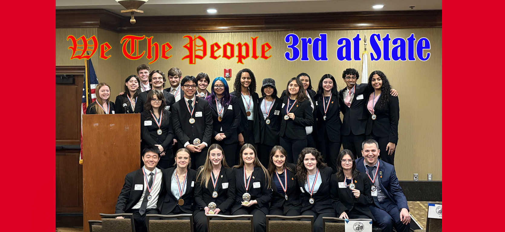 We The People Team 3rd Place at State