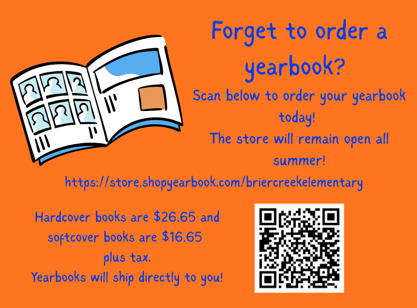 Summer Yearbook Orders
