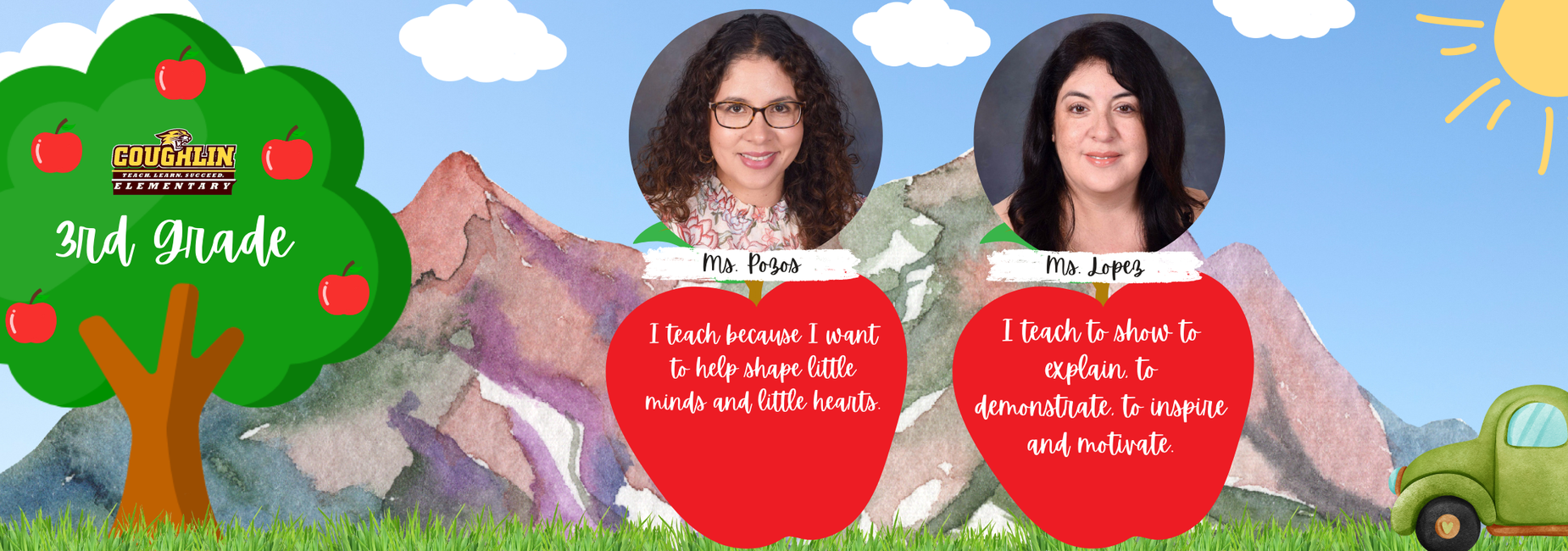 Third Grade Teacher Staff: Ms/ Pozos and Ms. Lopez