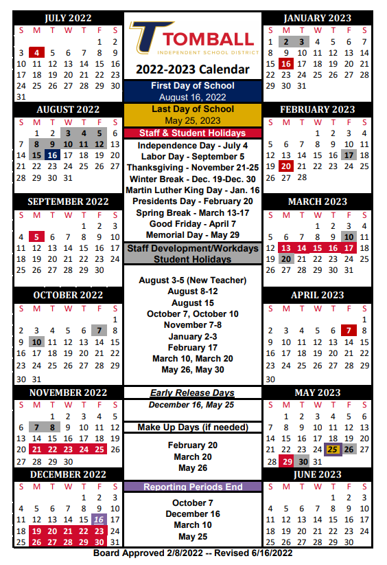 District Calendar Elizabeth Seidl Decker Prairie Elementary