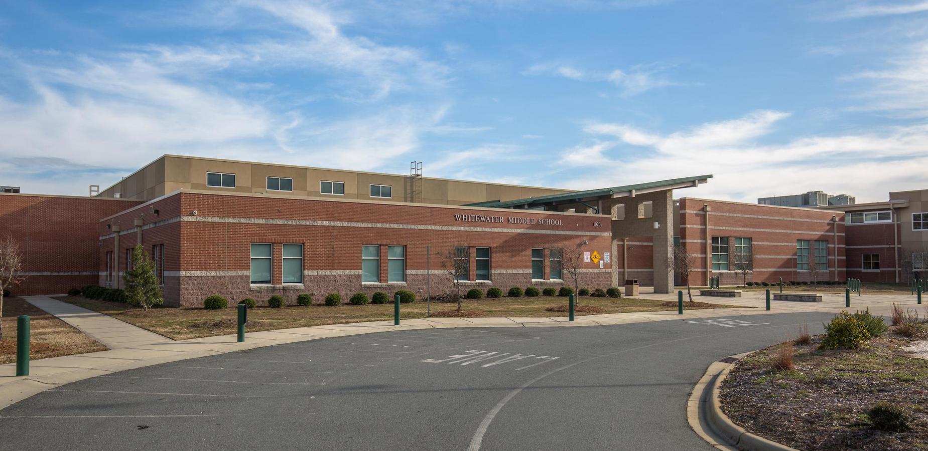 Front of school