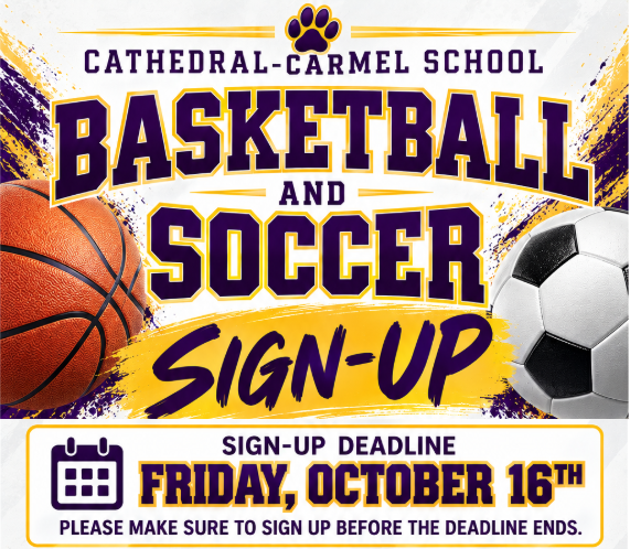 BASKETBALL & SOCCER Sign-up - Deadline Oct. 16 Featured Photo