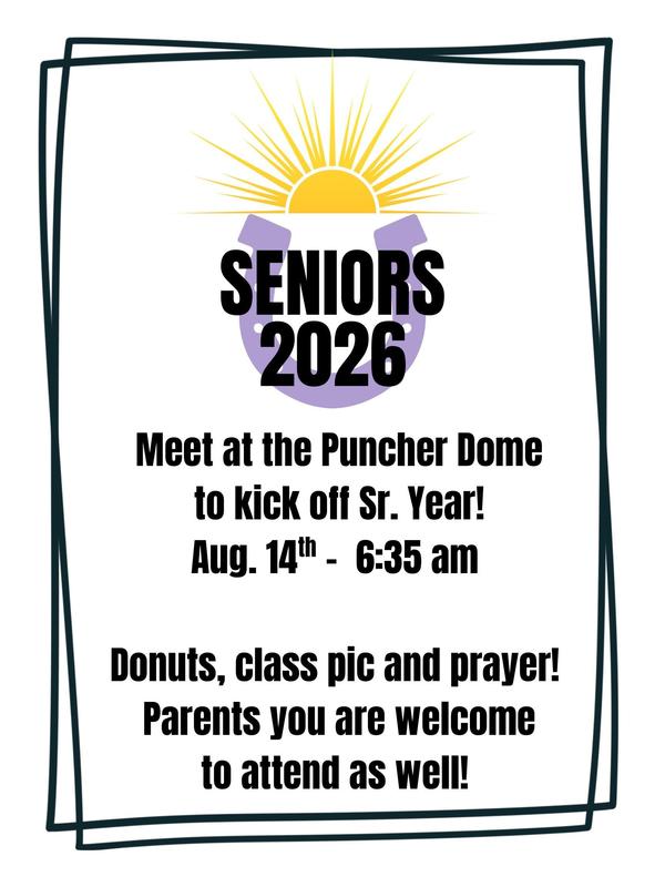 Senior Sunrise!
