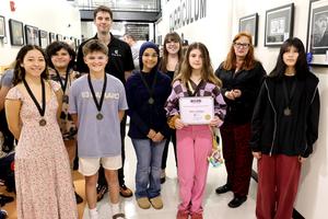Canyon Middle at Winter Art Show Jan. 13