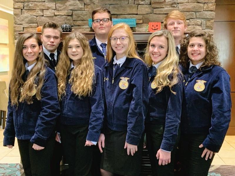 Tishomingo County FFA Members Compete at Nationals