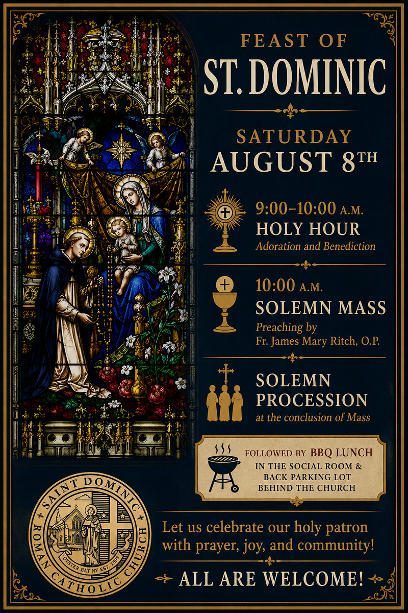 Feast of St. Dominic Featured Photo