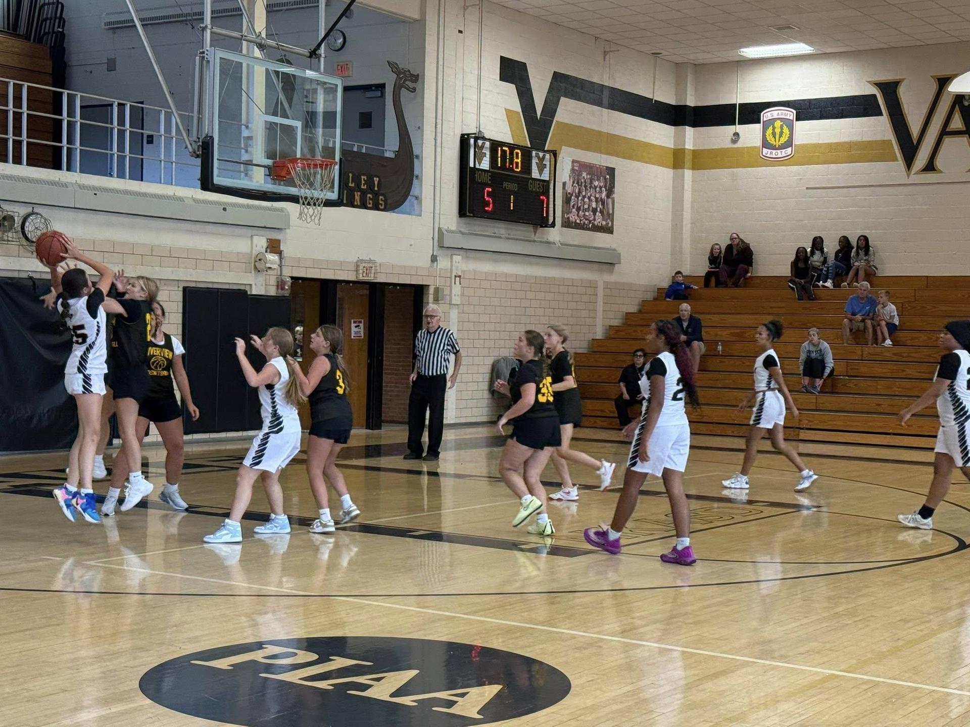 Middle School girls basketball