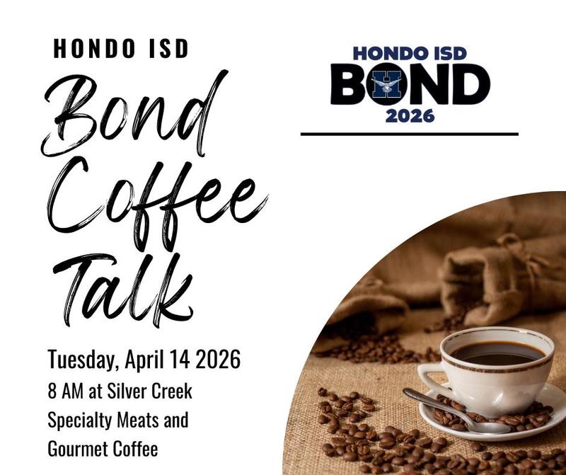 Bond Coffee Talk at Silver Creek on Tuesday, April 14th at 8 am