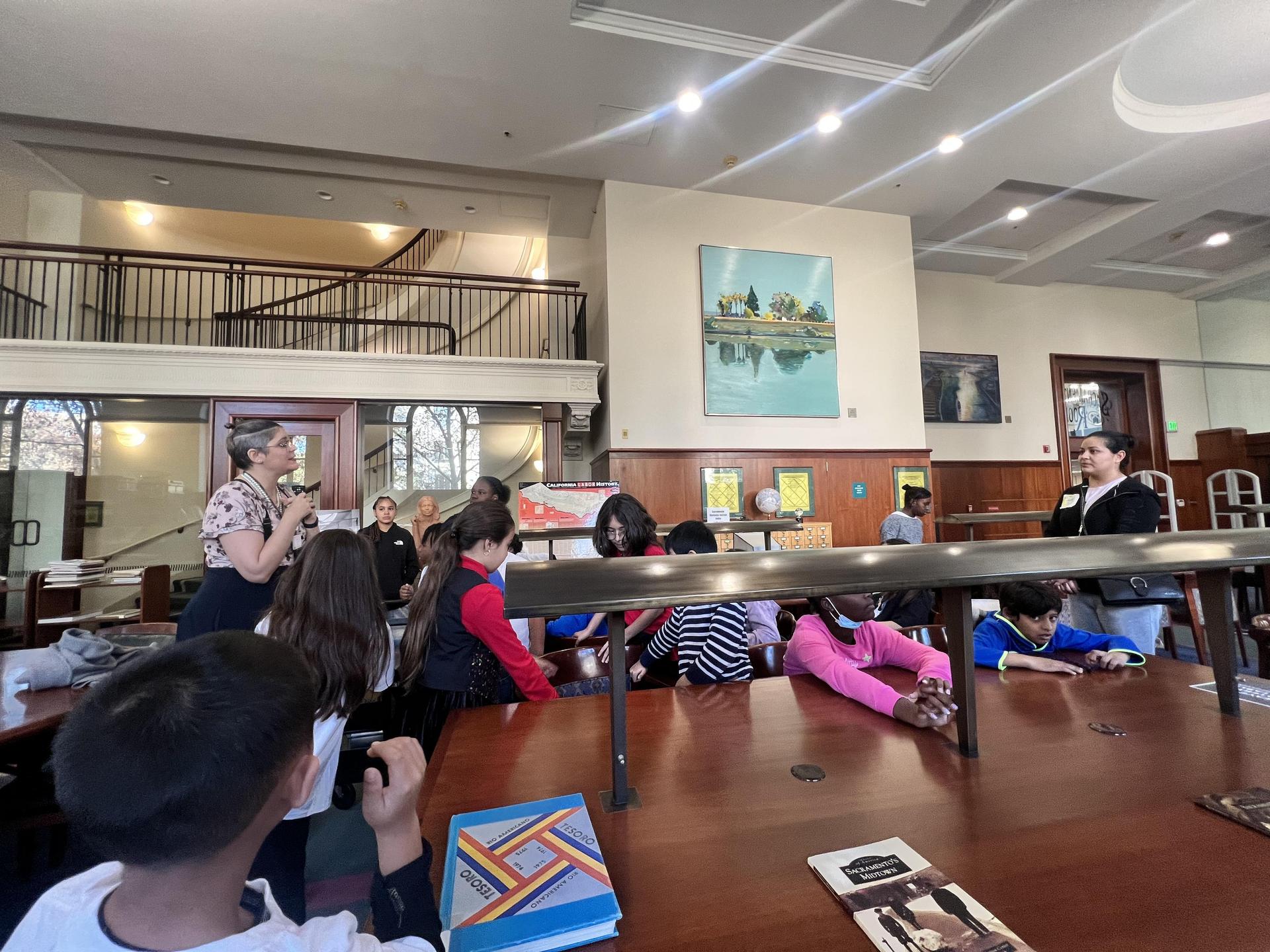 library field trip