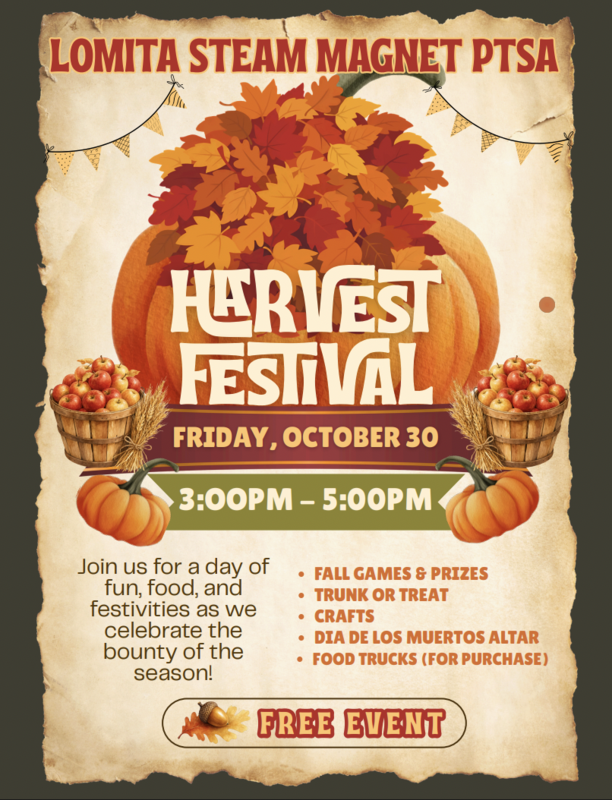 Harvest Festival 10-30