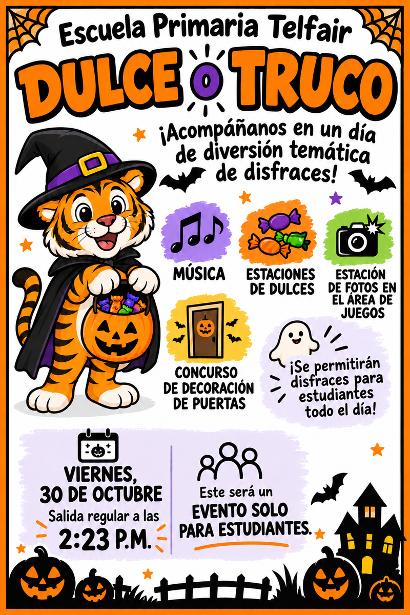 Dulce O Truco flyer