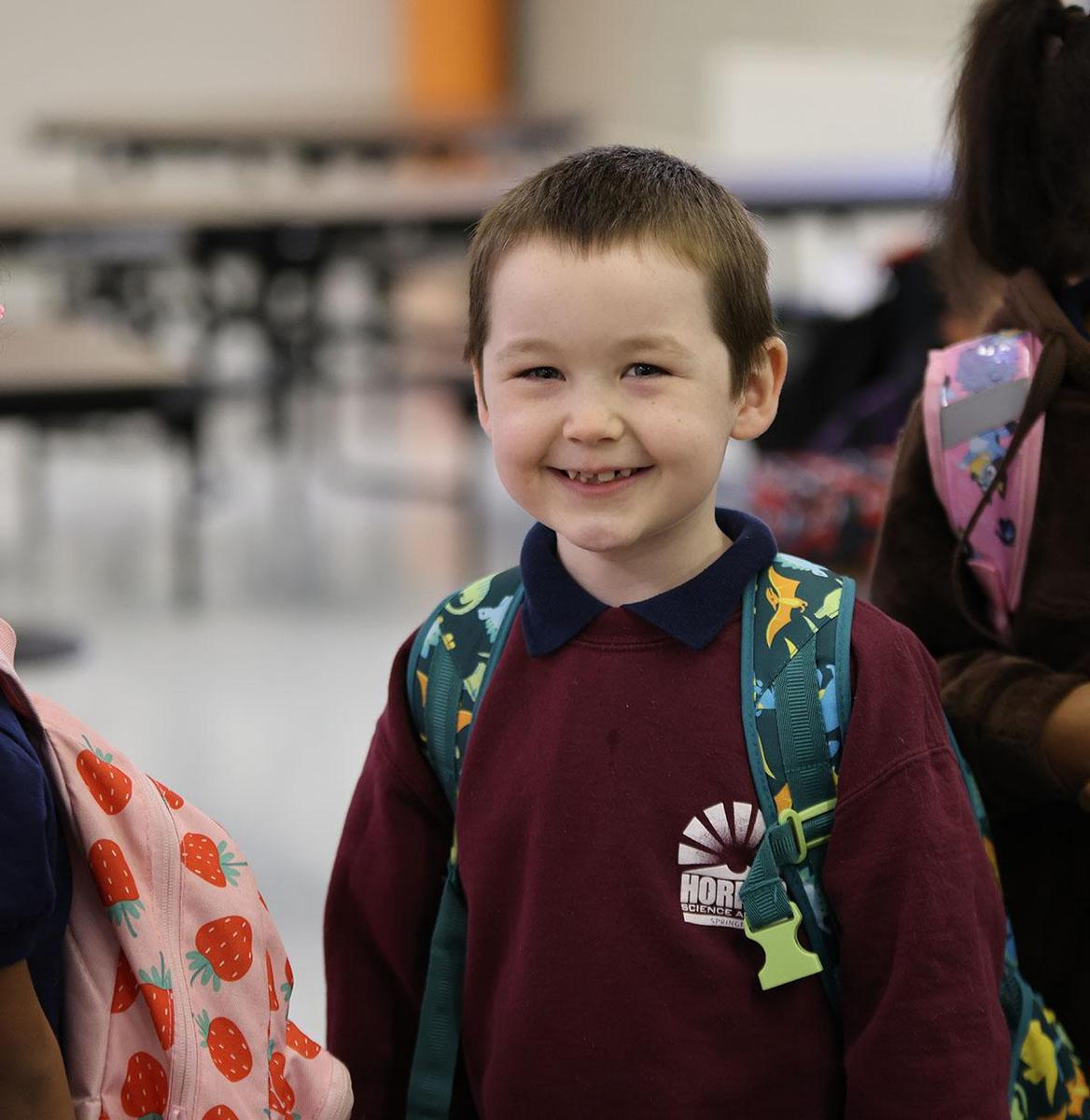 HSA Springfield North student smiling